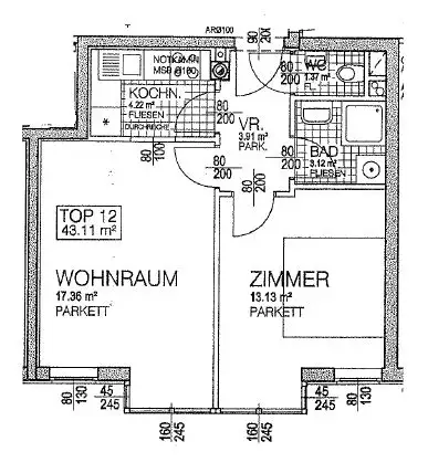 Jetzt investieren, später wohnen! 2-Zimmer Wohnung mit 3,1% BAR-Rendite