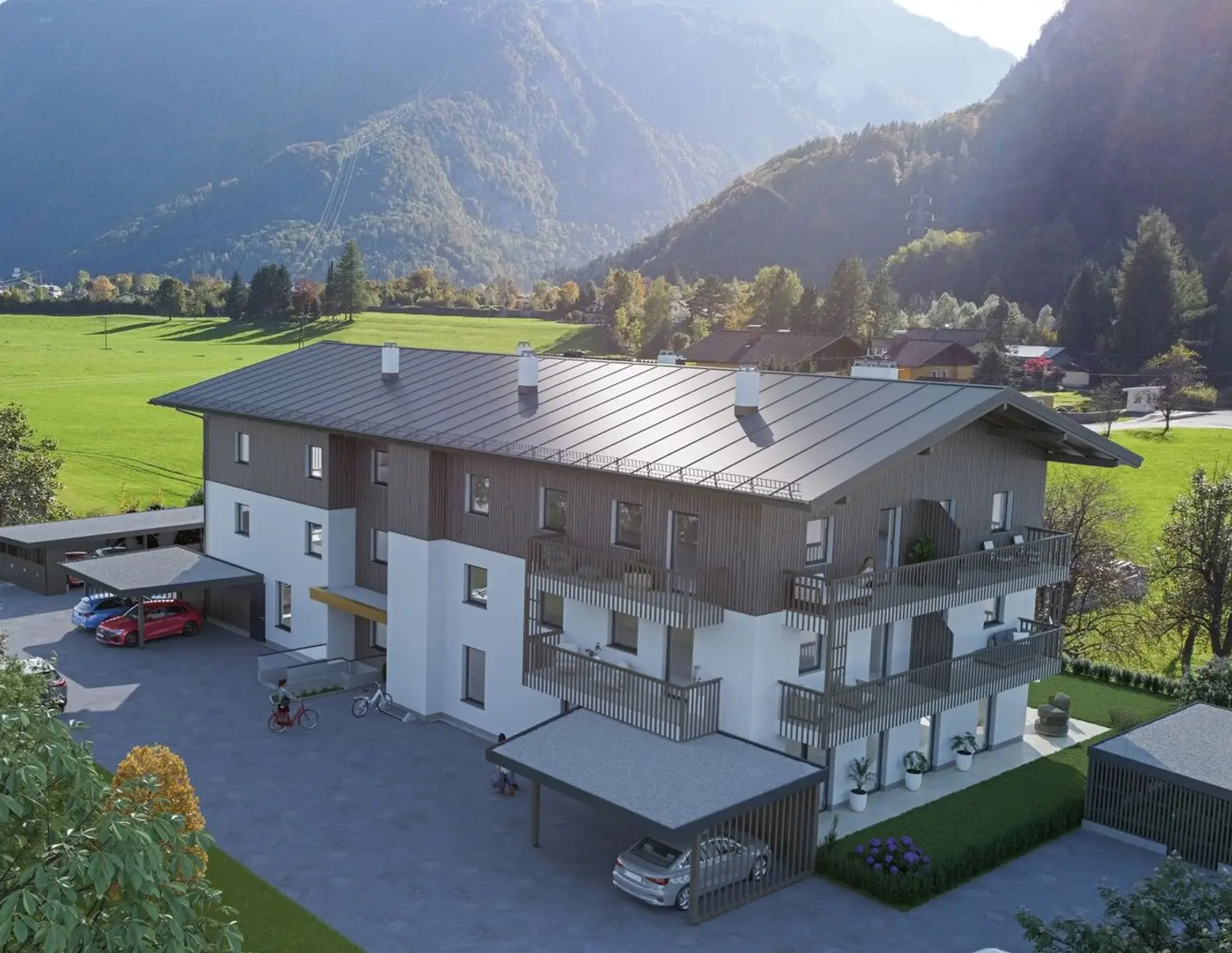 BEZUGSFERTIG! 3-ZIMMER-BALKON-WOHNUNG MIT GEBIRGSBLICK