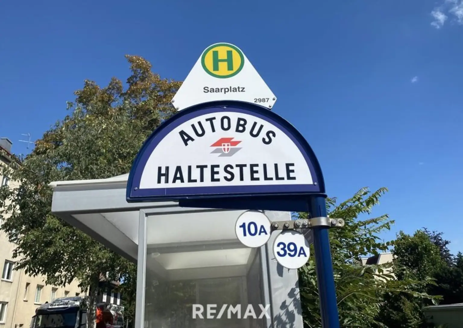 Umgebung Bushaltestelle