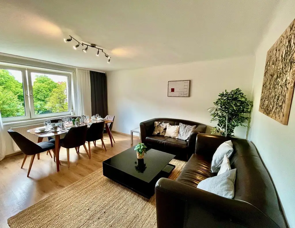 5 Zimmer Wohnung - möbliert - bis 9 Personen Kurzzeitmiete - all incl. ab 1 Monat bis 3 Jahre