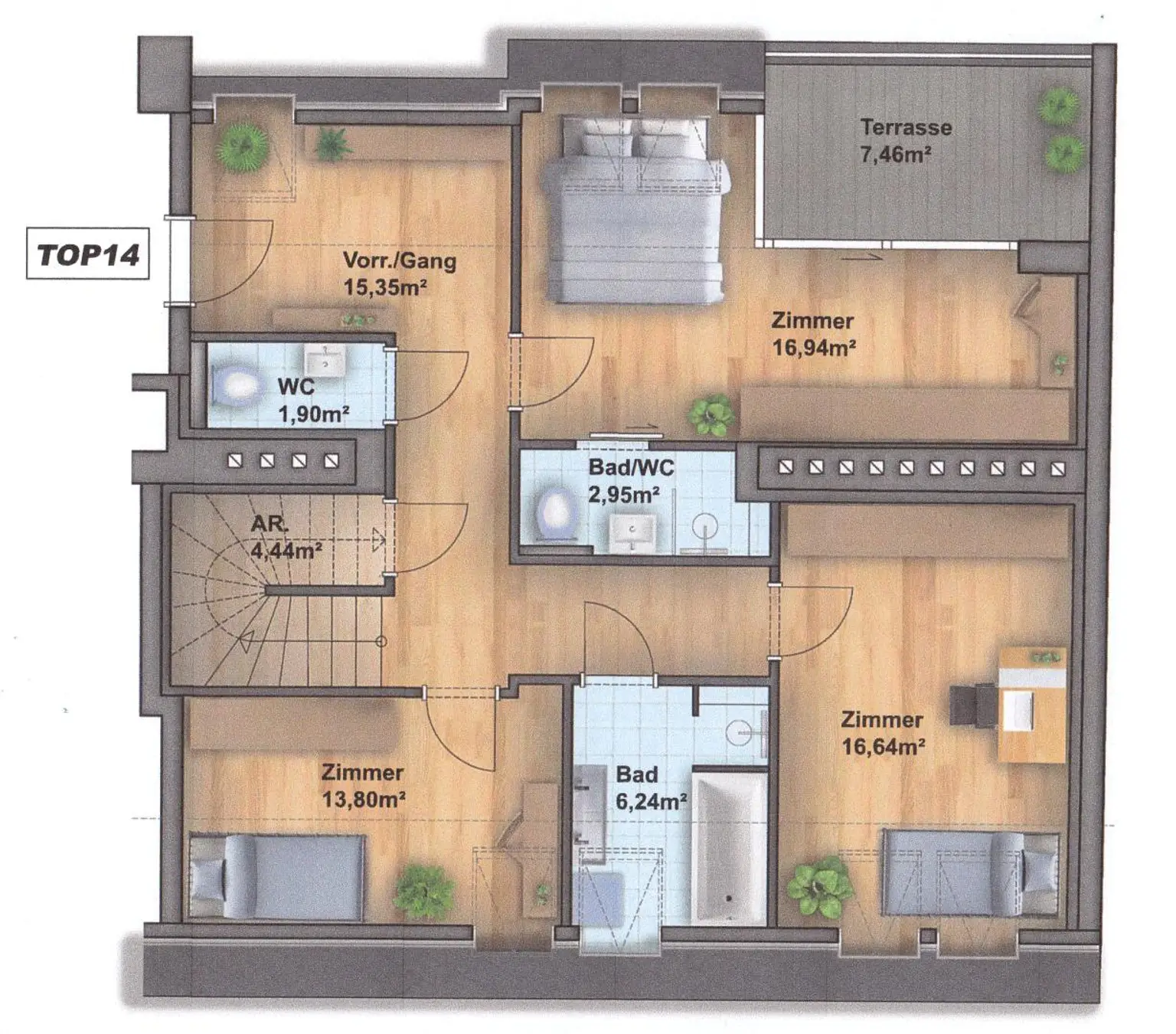 Währingerstrasse Obj.3117 Plan a