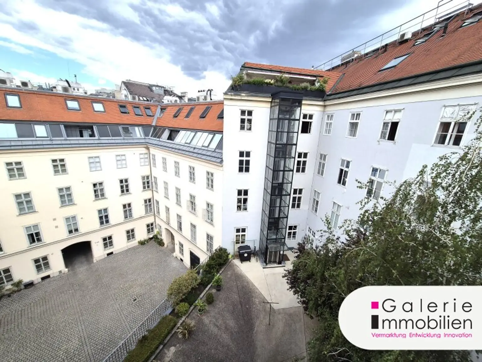 Ausblick Wohnzimmer