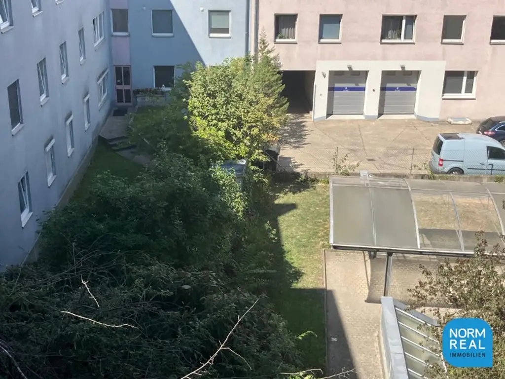 Gartenseitige Loggia Wohnung