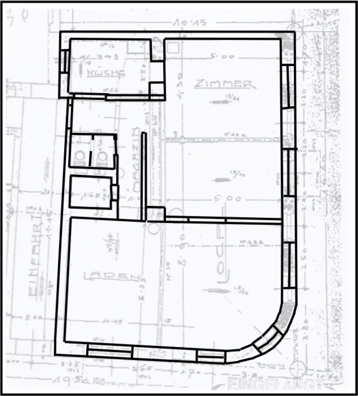 Geschäftslokal 1150 Wien | 100 m² im EG | nur 735 € Miete | Top Gelegenheit