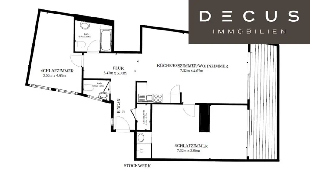 3 ZIMMER | STYLISCHE DACHGESCHOSSWOHNUNG | HERRLICHE TERRASSE | WEITBLICK | KLIMATISIERT