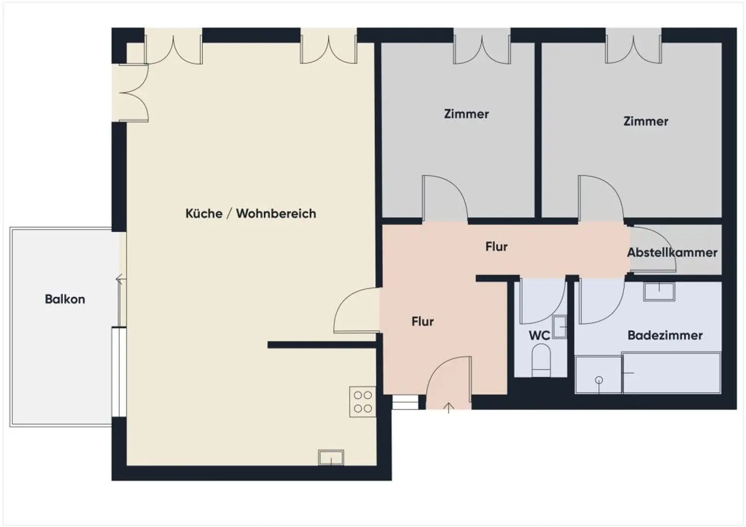 Charmante 3-Zimmer-Wohnung in Hohenems zu vermieten