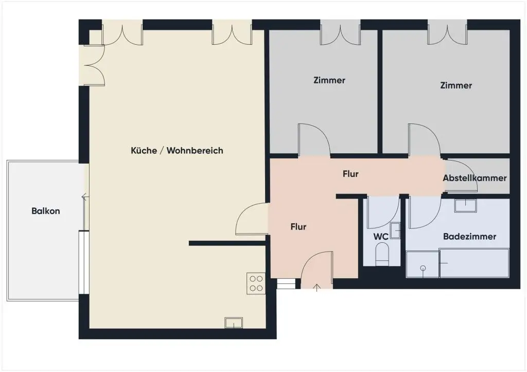 Charmante 3-Zimmer-Wohnung in Hohenems zu vermieten
