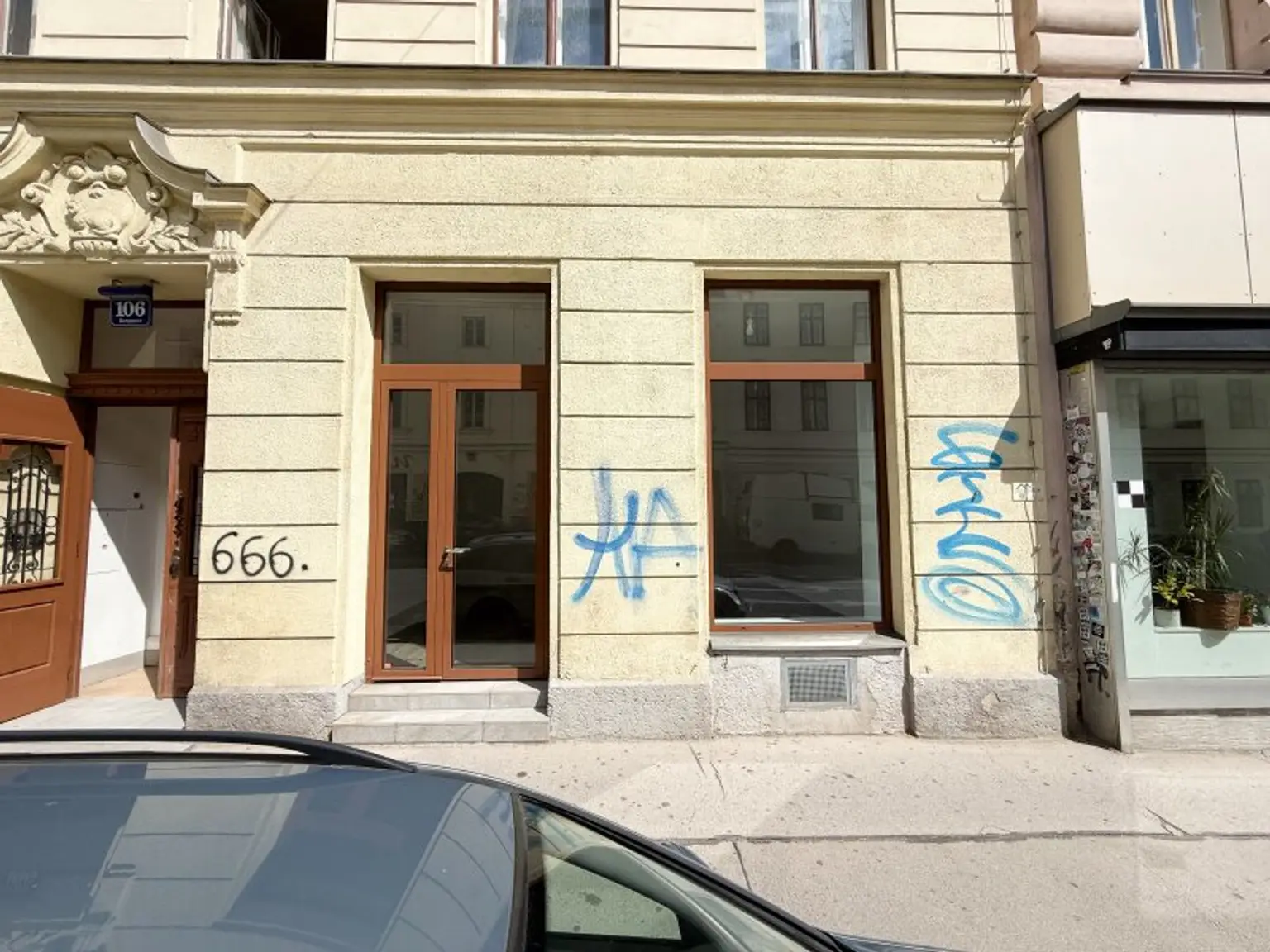 Geschäftslokal mit Eigengarten in 1070 Wien zu verkaufen