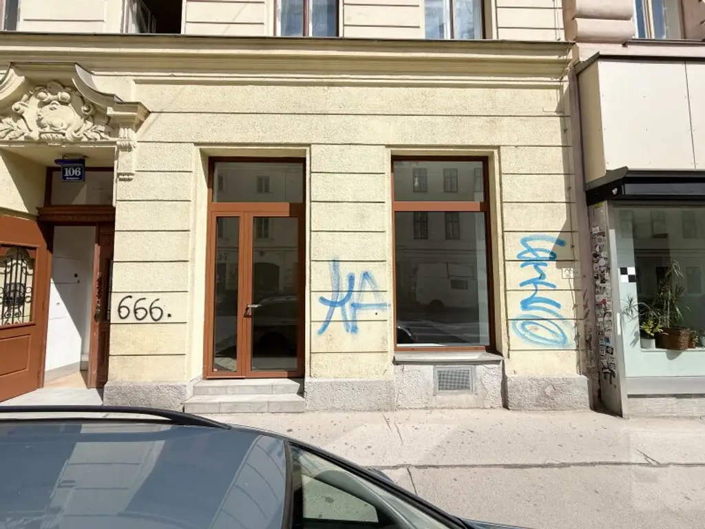 Geschäftslokal mit Eigengarten in 1070 Wien zu verkaufen