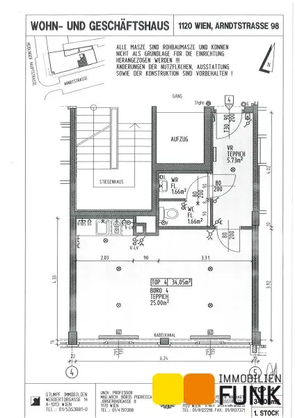 Adrettes Büro in zentraler Lage im 12.Bezirk