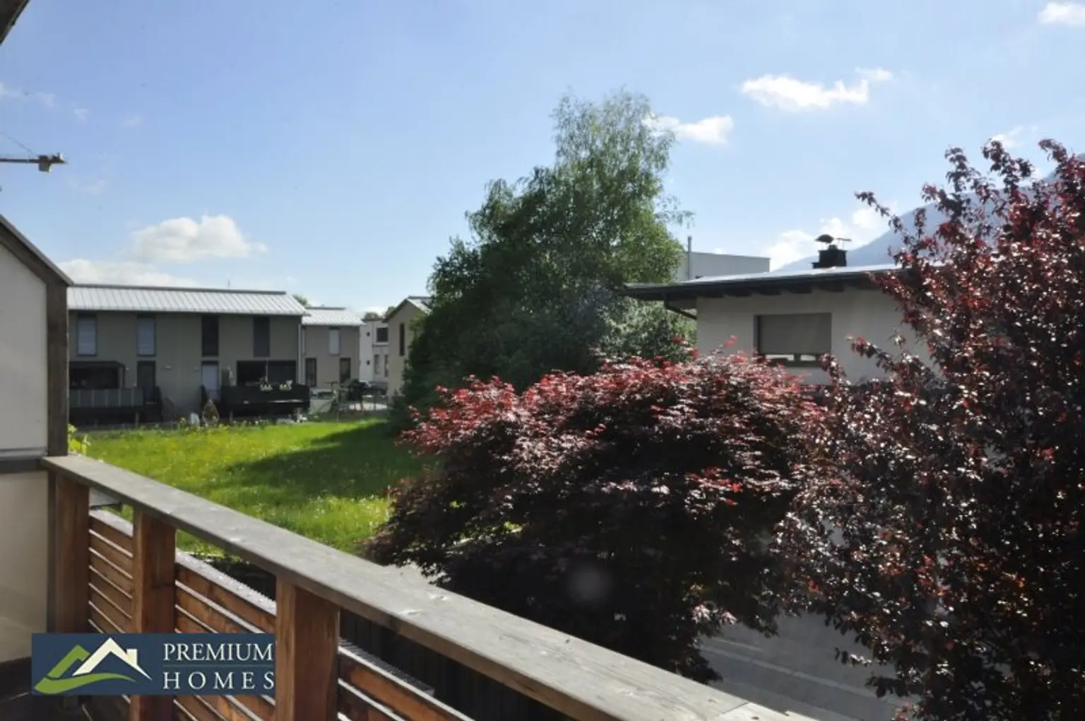 Reihenmittelhaus in Kramsach - Balkon mit Aussicht