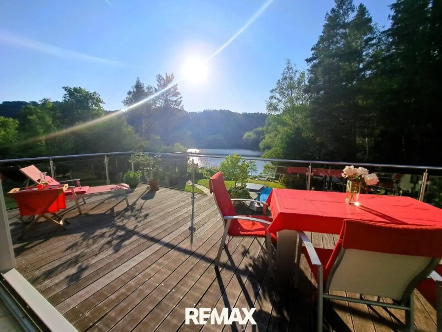 Bangkirai-Terrasse - Südwest