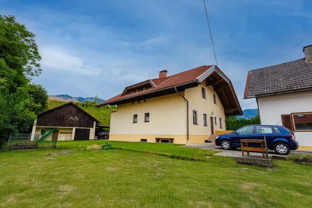 Einfamilienhaus in Grünlage, Stadtrand Villach