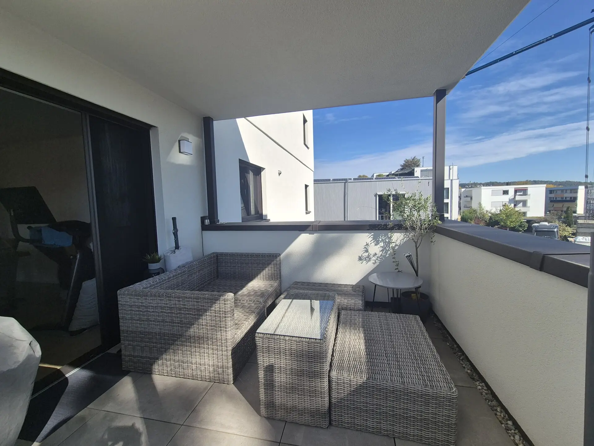 Balkon Ansicht Osten