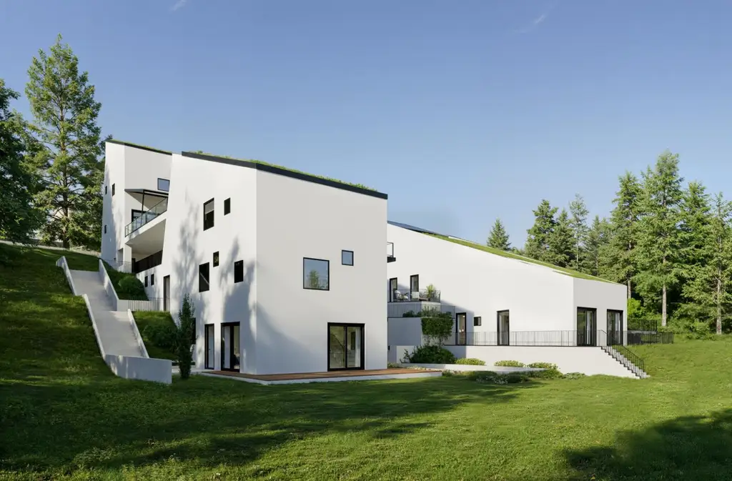 Haus mit großen Terrassen und schönem Ausblick! Neubauprojekt in Waltendorf!