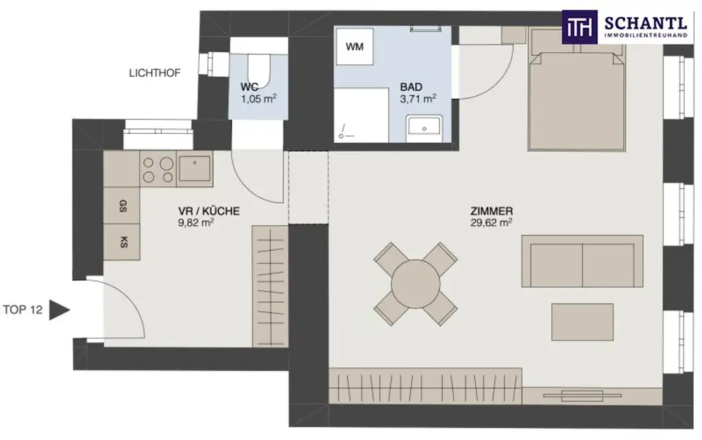Dieser Altbau ist die pure Perfektion! Kompakt - Praktisch - Clever - Gut!