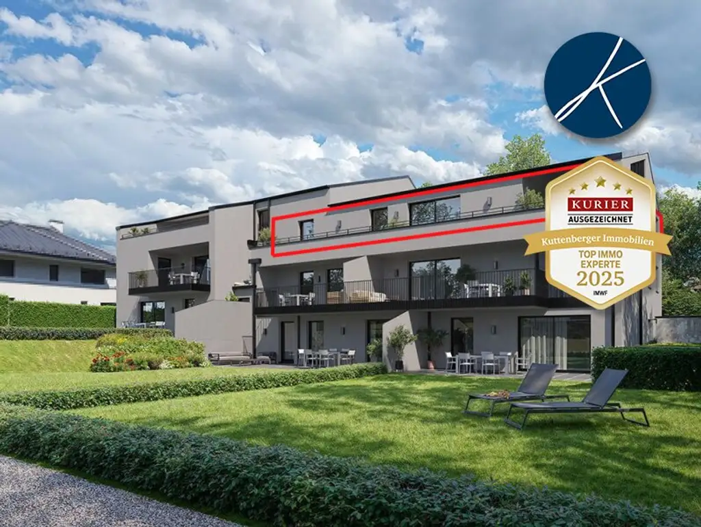 Exklusive Dachgeschoßwohnung mit Terrasse und Sauna (Top 9) - Neubauprojekt am Kremser Steindl
