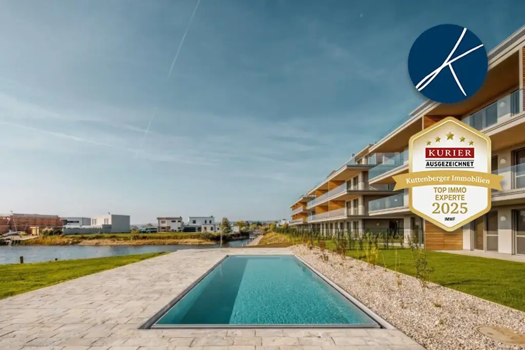 Luxuriöse 2 Zimmer Dachgeschoßwohnung als Erstbezug im Seepark Oggau! PROVISIONSFREI für den Käufer!