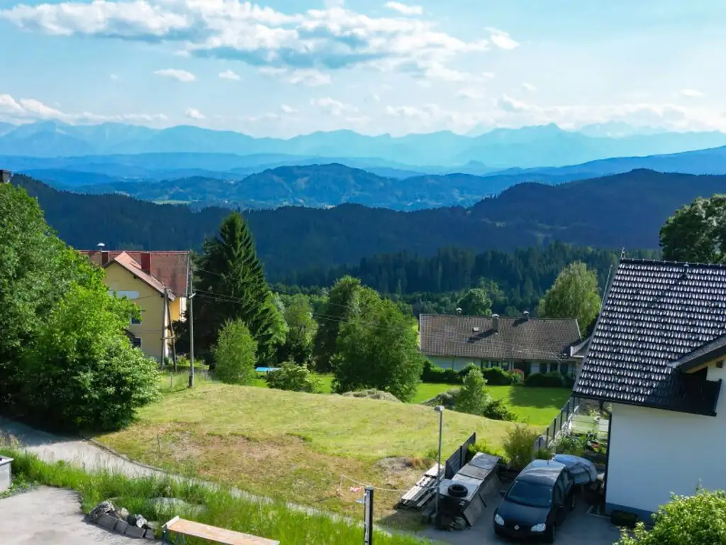 Naturnahes Wohnen in Ruhelage auf 900 m Seehöhe – Bauland mit Panorama in Traumlage