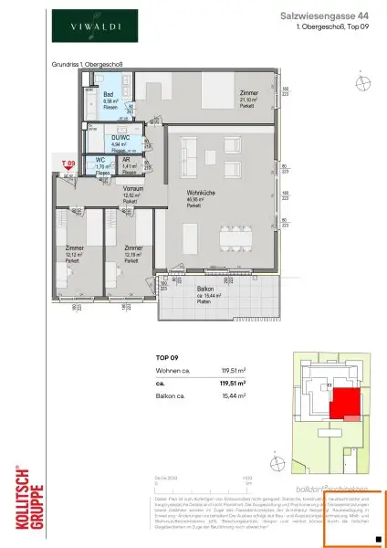 Nachhaltig Wohnen mit Grünblick: Entdecken Sie die 4-Zimmerwohnung mit 15m² Balkon