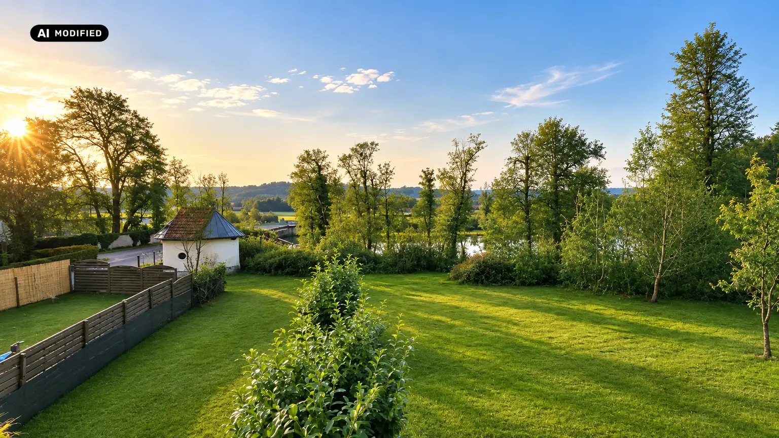 KI-bearbeitet – Blick vom DG