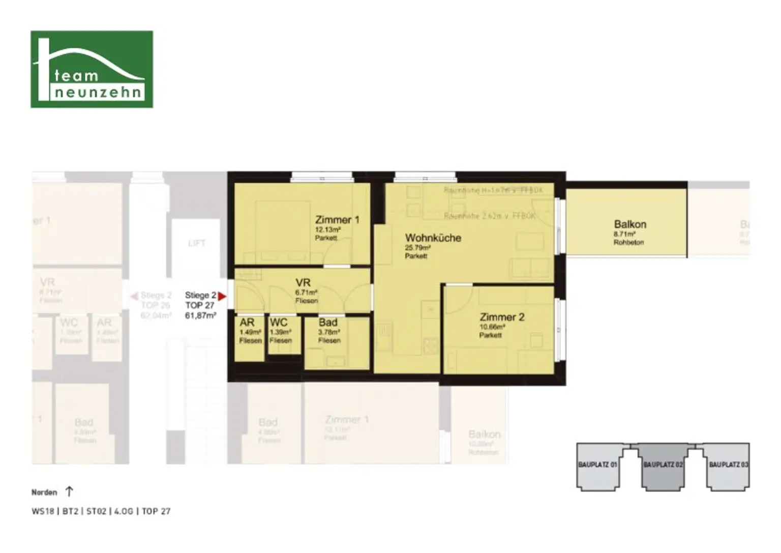 Günstige 3-Zimmer-Wohnung in toller Lage - zwischen Sonnenpark und Hammerpark