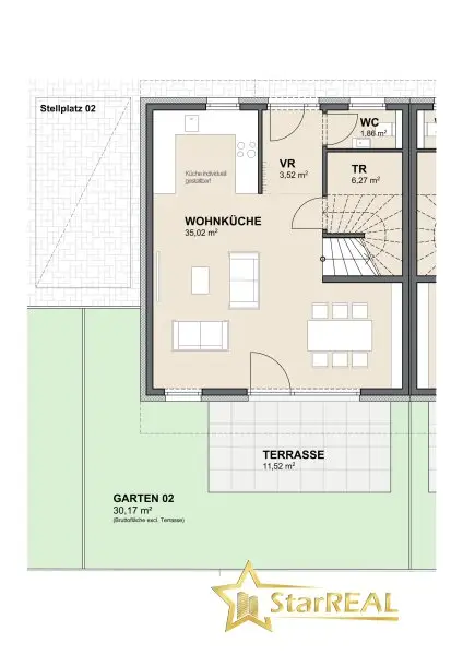 Haus 2 ERDGESCHOSS