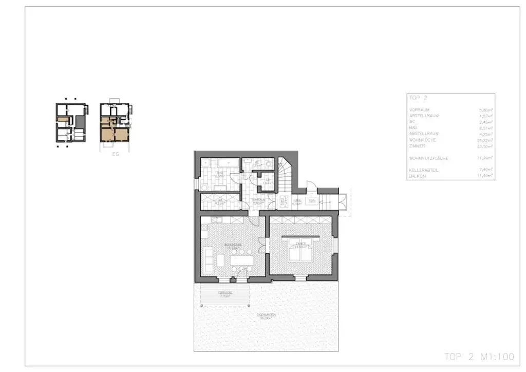 Großzügige 2-Zimmer-Wohnung mit Terrasse und Garten in Top-Lage des 19. Bezirks – Nähe Kahlenberg