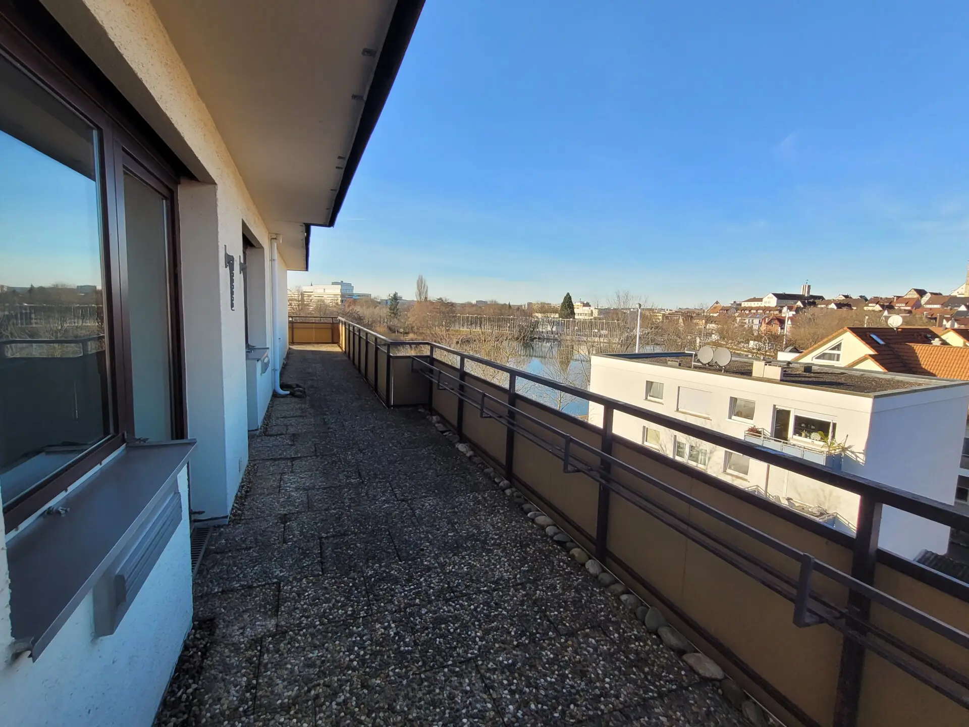 Blick Terrasse Richtung Altstadt