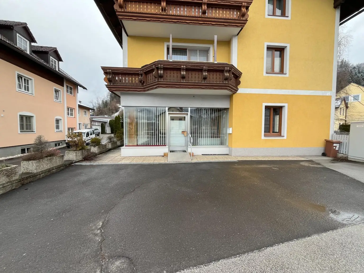 Das Geschäft von aussen