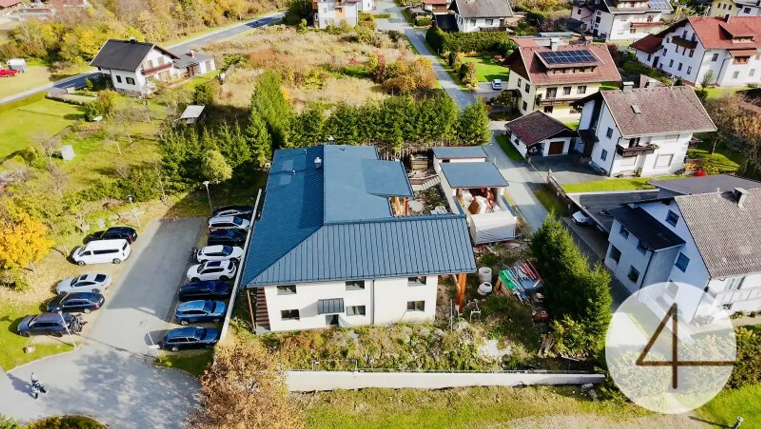 Green House Appartements - Wohnungspaket – direkt am Skilift Nassfeld  grüner Panoramablick - 28 PV-Panele - Stellplätze