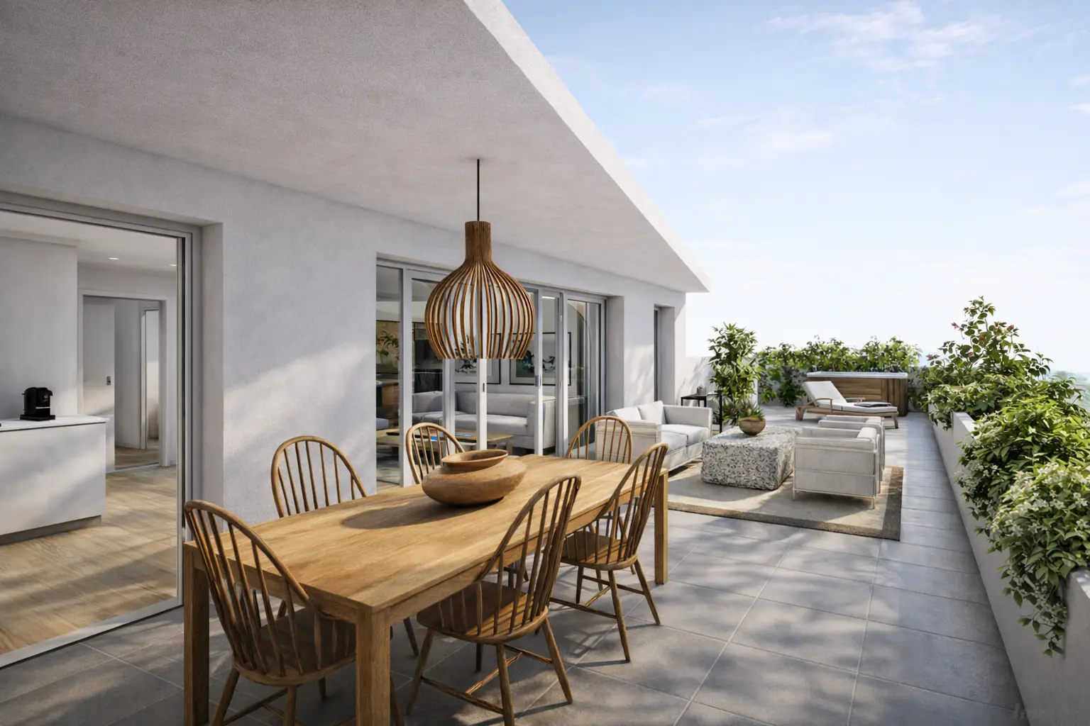 Terrasse Visualisierung