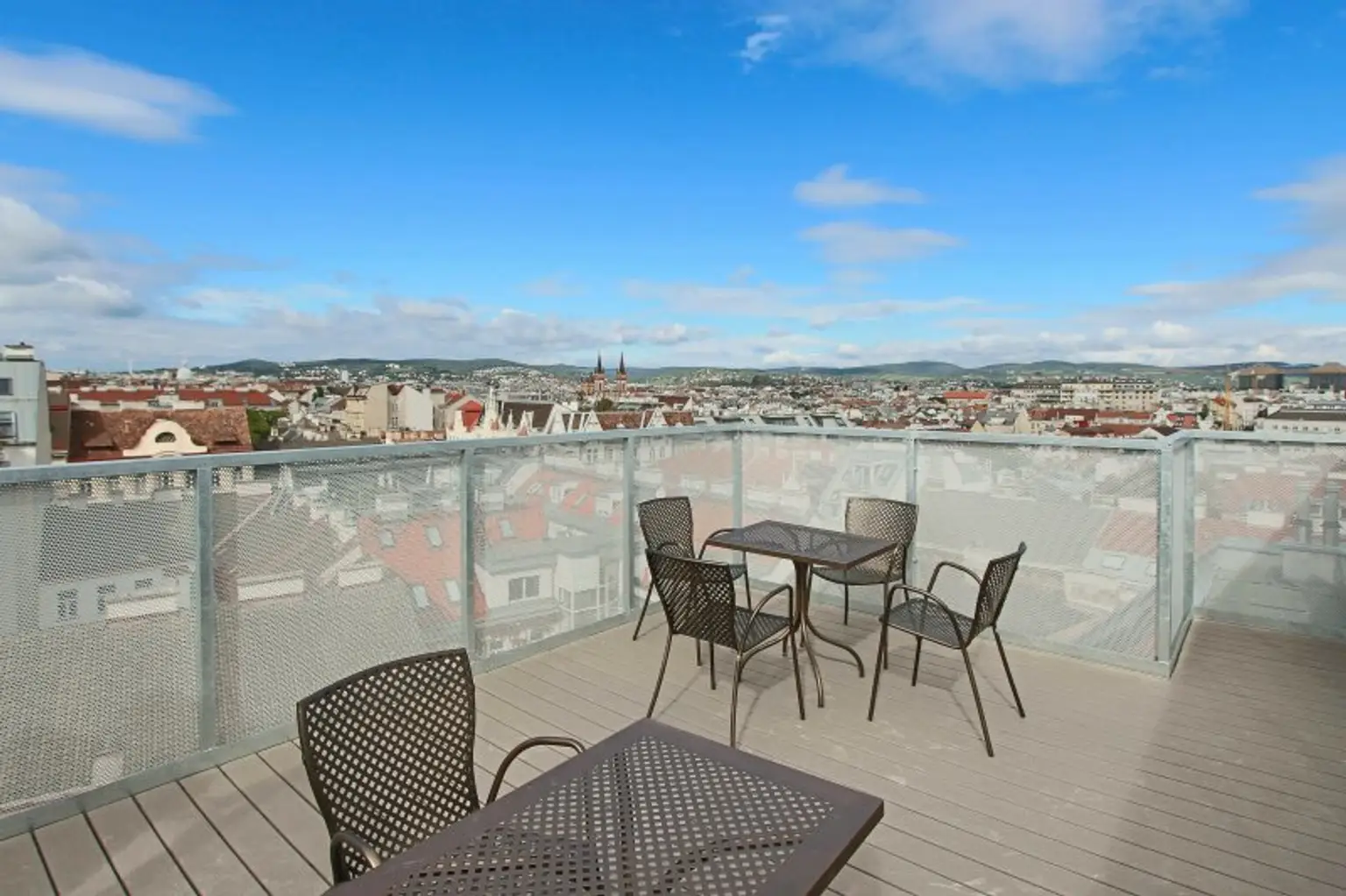 Gemeinschafts Terrasse / Ausblick