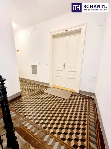 Anschauen und einziehen! Entzückende Altbauwohnung in ruhiger Seitengasse! Tolle Raumaufteilung + Loggia möglich + Perfekte Infrastruktur! Jetzt zugreifen!