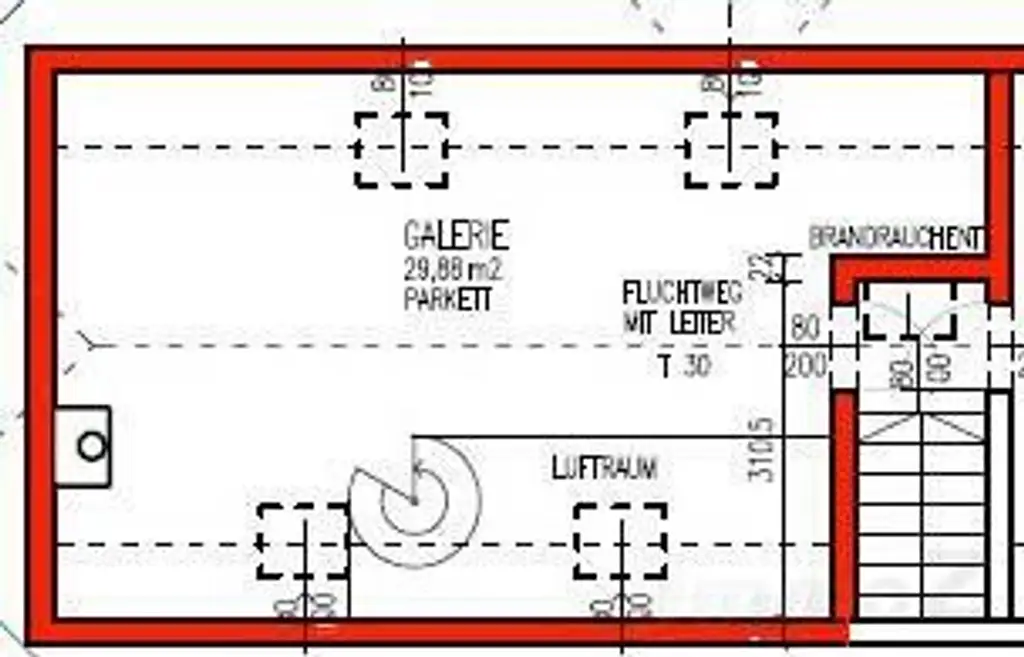 Sofortbezug: Dachgeschosswohnung im 2.OG ohne Lift-mit 2 Bädern und Galerie