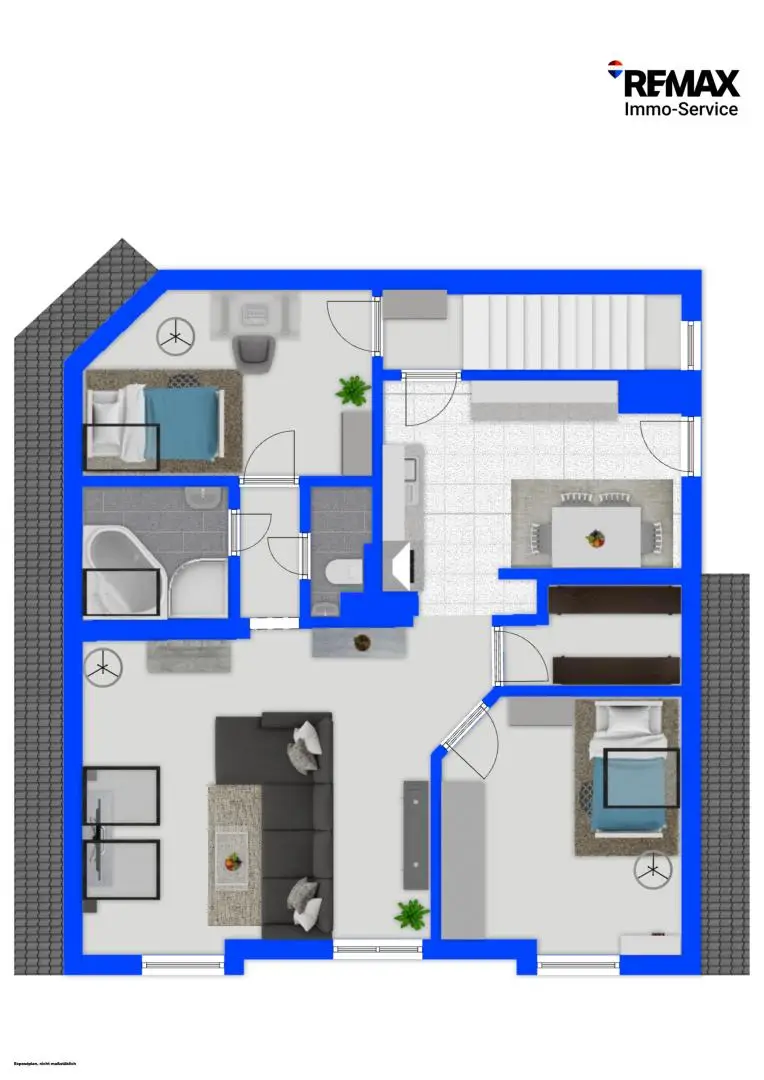 Grundriss Dachgeschoß