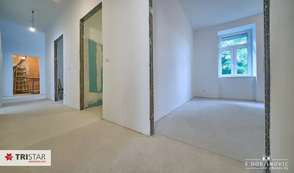 NEU! ++ ca. 146 m² + BALKON ++ 5-6 ZIMMER ++ TOP-SANIERTE ALTBAUWOHNUNG IN 1180 WIEN ++ NÄHE AKH & U6 ++ EIGENTUM ++ ERSTBEZUG NACH SANIERUNG ++