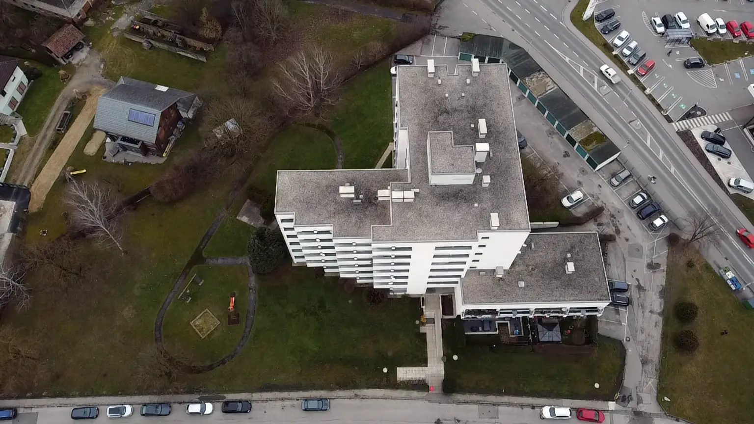 Aussenaufnahme Drohne