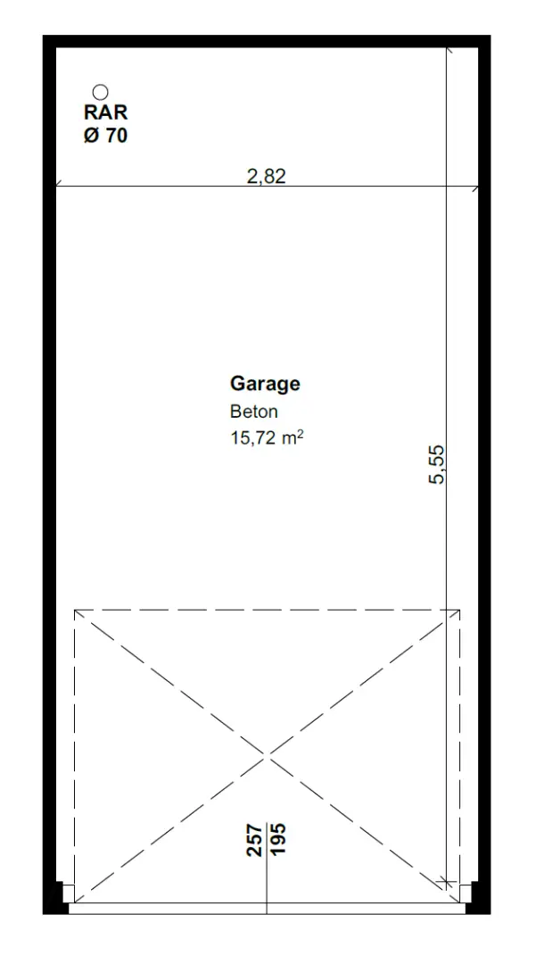 Garagenpark Villach Landskron Grundriss