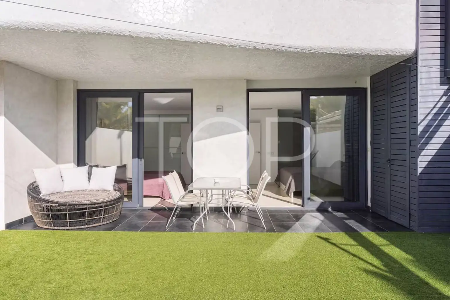 Apartamento-Las-Olas-Palm-Mar-Tenerife-Terraza