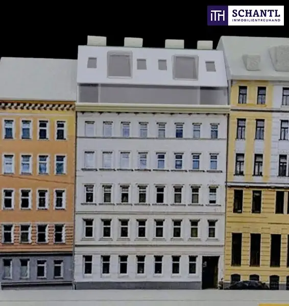 TOP Gelegenheit in 1050 Wien! Baubewilligter Dachboden mit attraktiver Planung und vielen Freiflächen! Bereits rundum renoviertes Gebäude!
