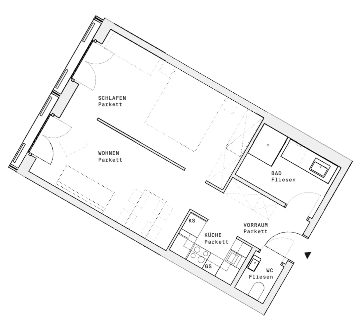 DC-FLATS: High-End-Apartment bei der UNO-City!! ERSTBEZUG!!