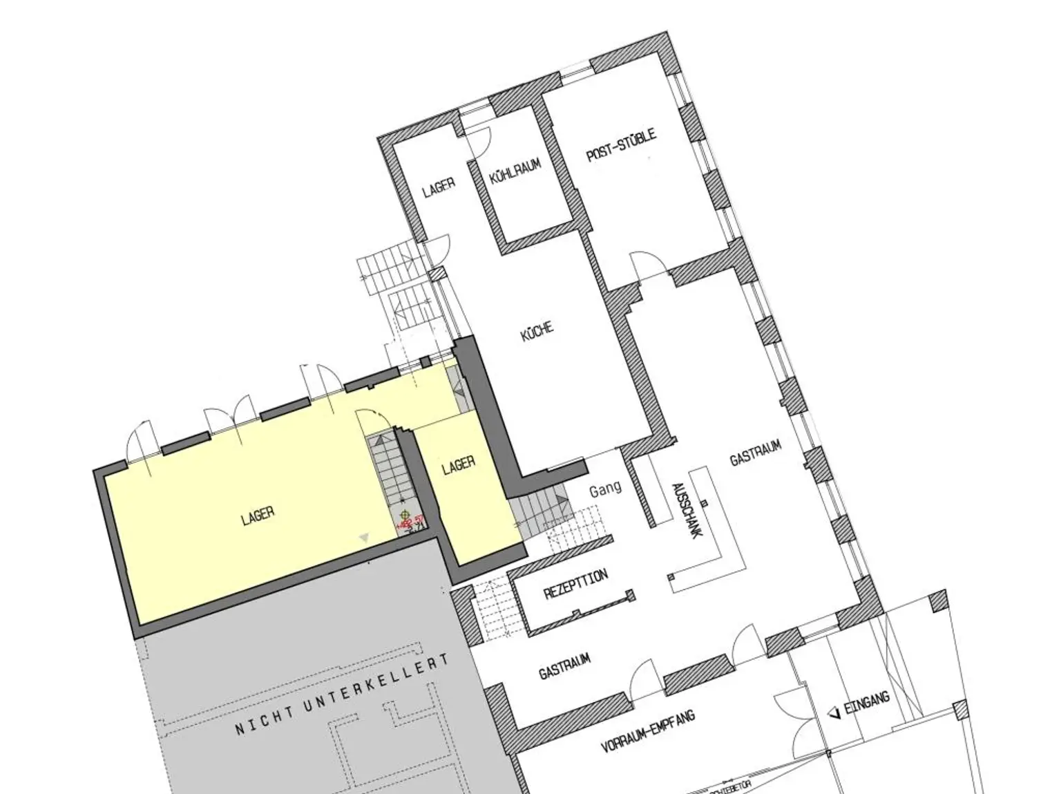 Grundriss ohne Maßstab /Unter