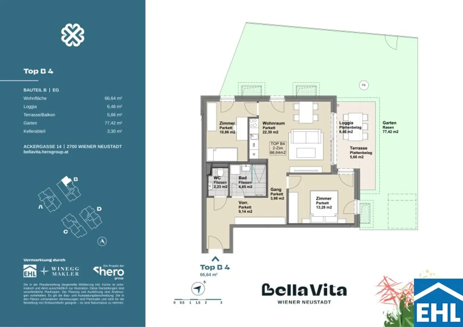 Ein Zuhause zum Aufblühen – moderne Wohnungen mit grünem Flair