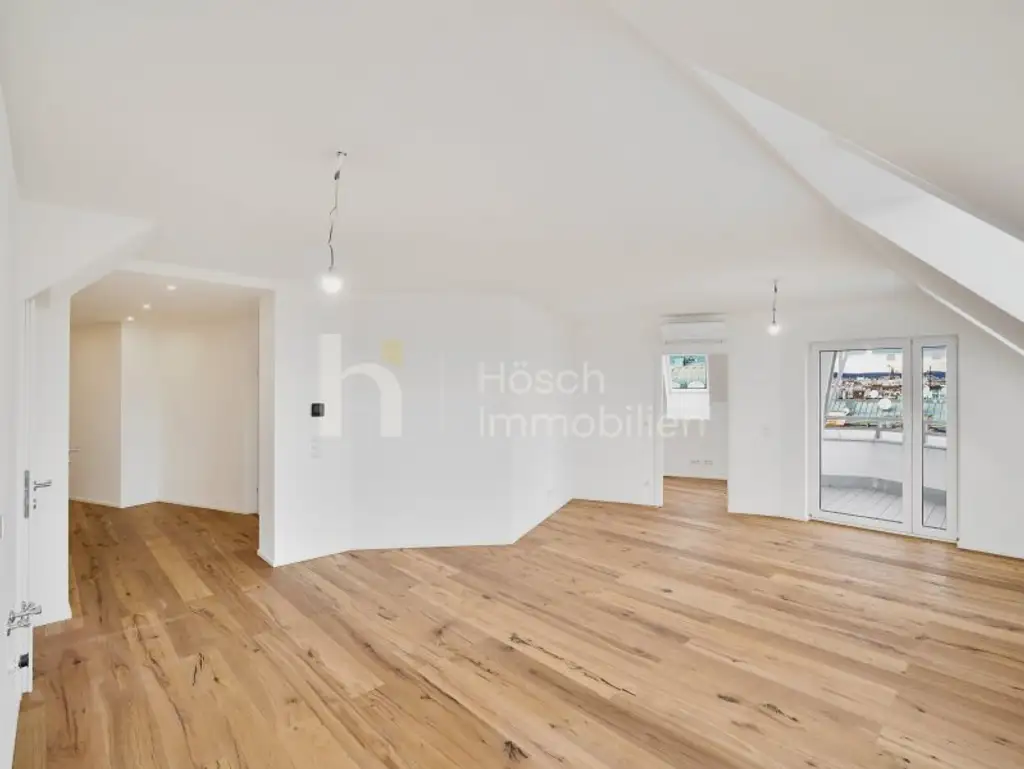 Exklusive Dachgeschosswohnungen in Margareten