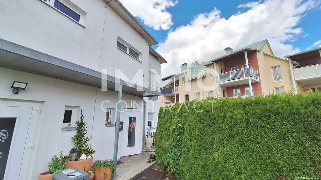 Doppelhaushälfte mit Eigengarten  am Ende einer Sackgasse in Ennsdorf, unterkellert mit Wärmepumpe, Solar und Wohnraumlüftung