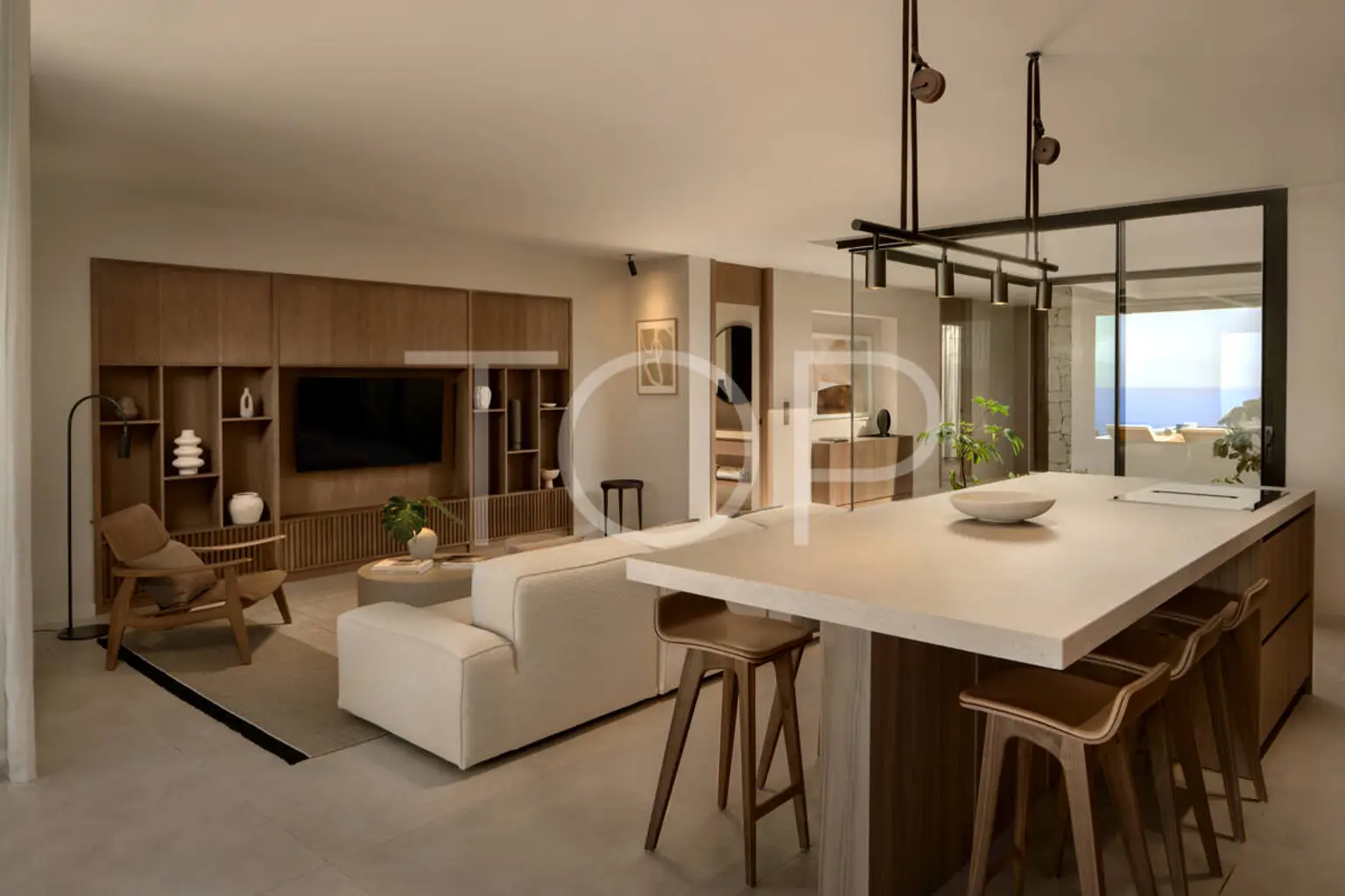 Living room 3 - bedroom villa