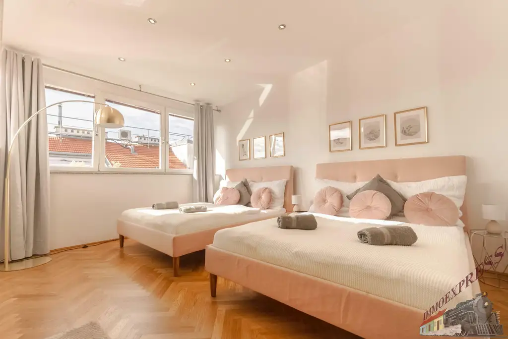Eyecatcher- Wohnung - unbefristeter Vertrag -4-Zimmer im Dachgeschoß - inkl. Heizkosten & Warmwasser