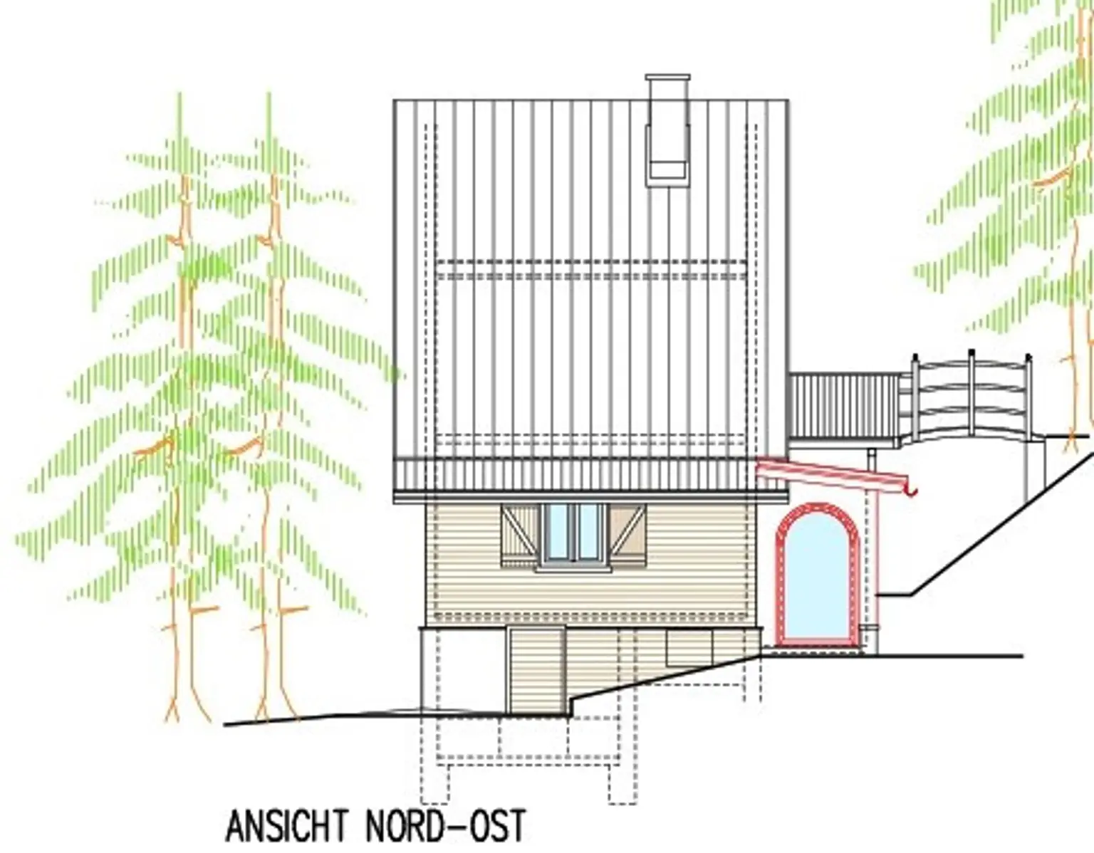 Ansicht Nord-Ost