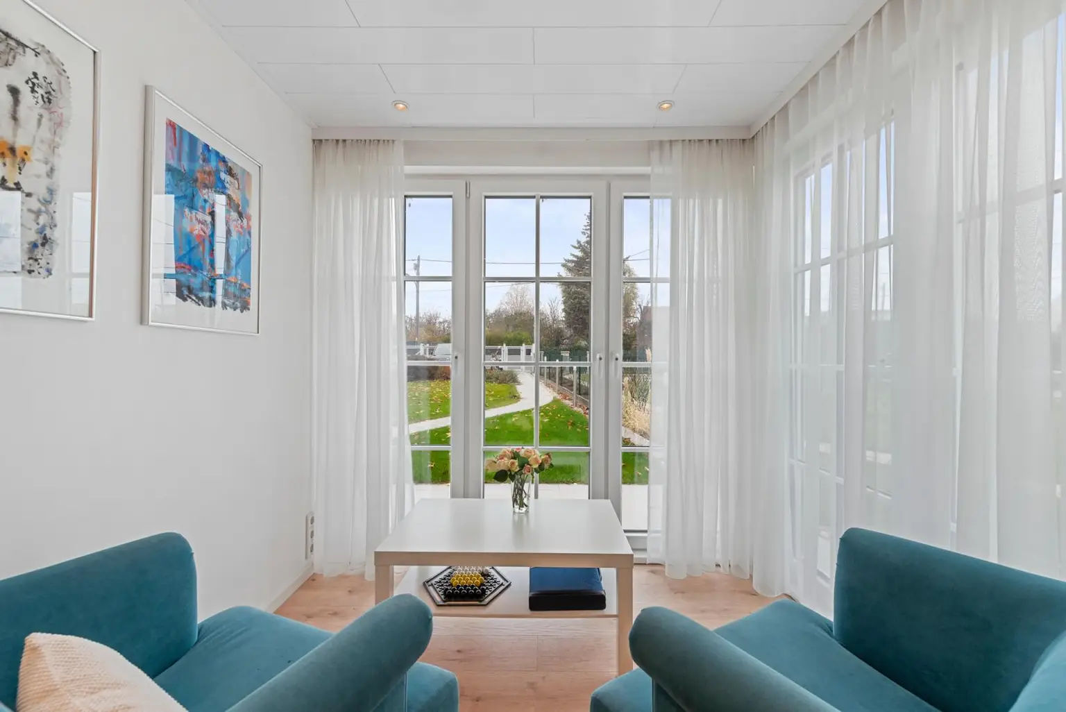 Wohnbereich mit gemütlicher Sitzecke